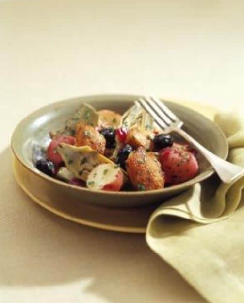 Chicken with Potatoes and Artichokes