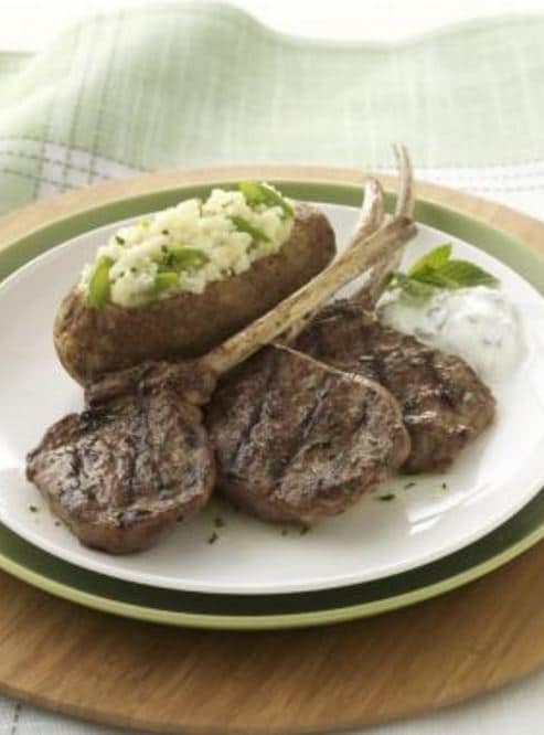 Grilled American Lamb Lollipops