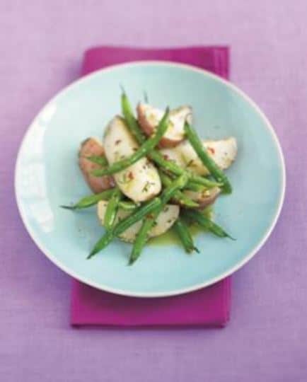 Sauteed Green Beans And Potatoes With Rosemary And Lemon Zest - USPB