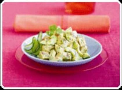 Spicy Roasted potato salad