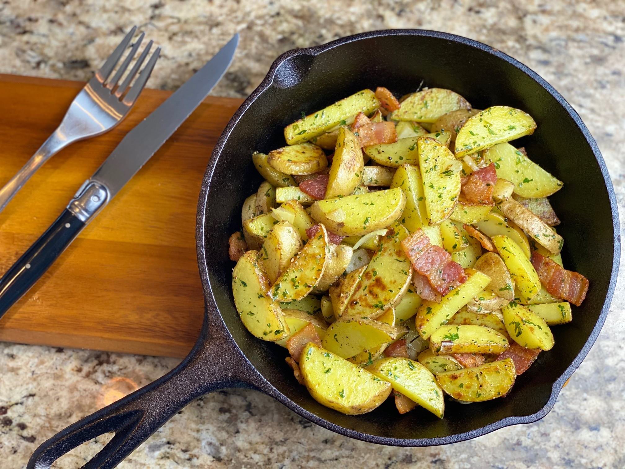 Bacon Ranch Potatoes
