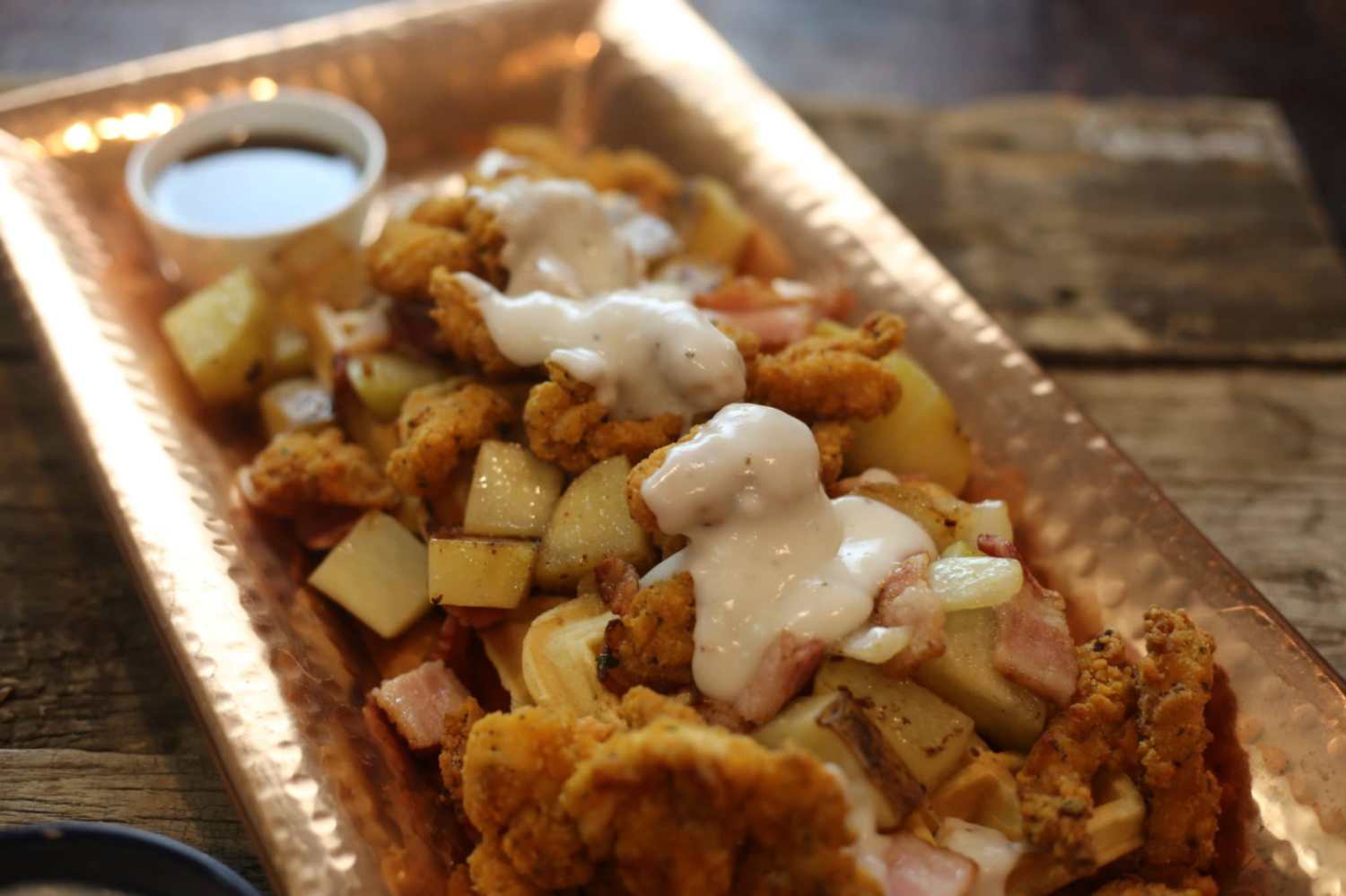 Chicken and Waffles Hash Recipe in San Luis Valley, CO