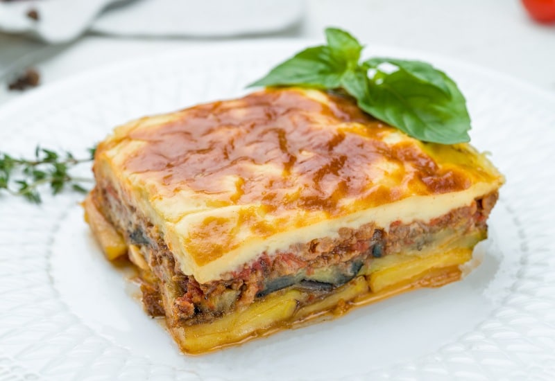 Beef and Potato Moussaka by Colorado Potato Administrative Committee